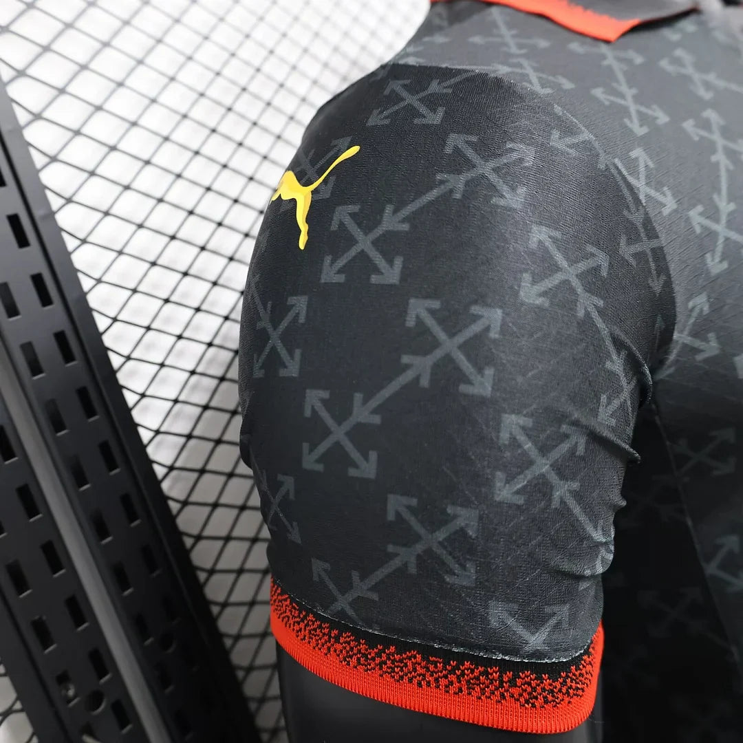 2024/2025 Player Version AC Milan x OFF-WHITE Football Shirt FTBL4ALL