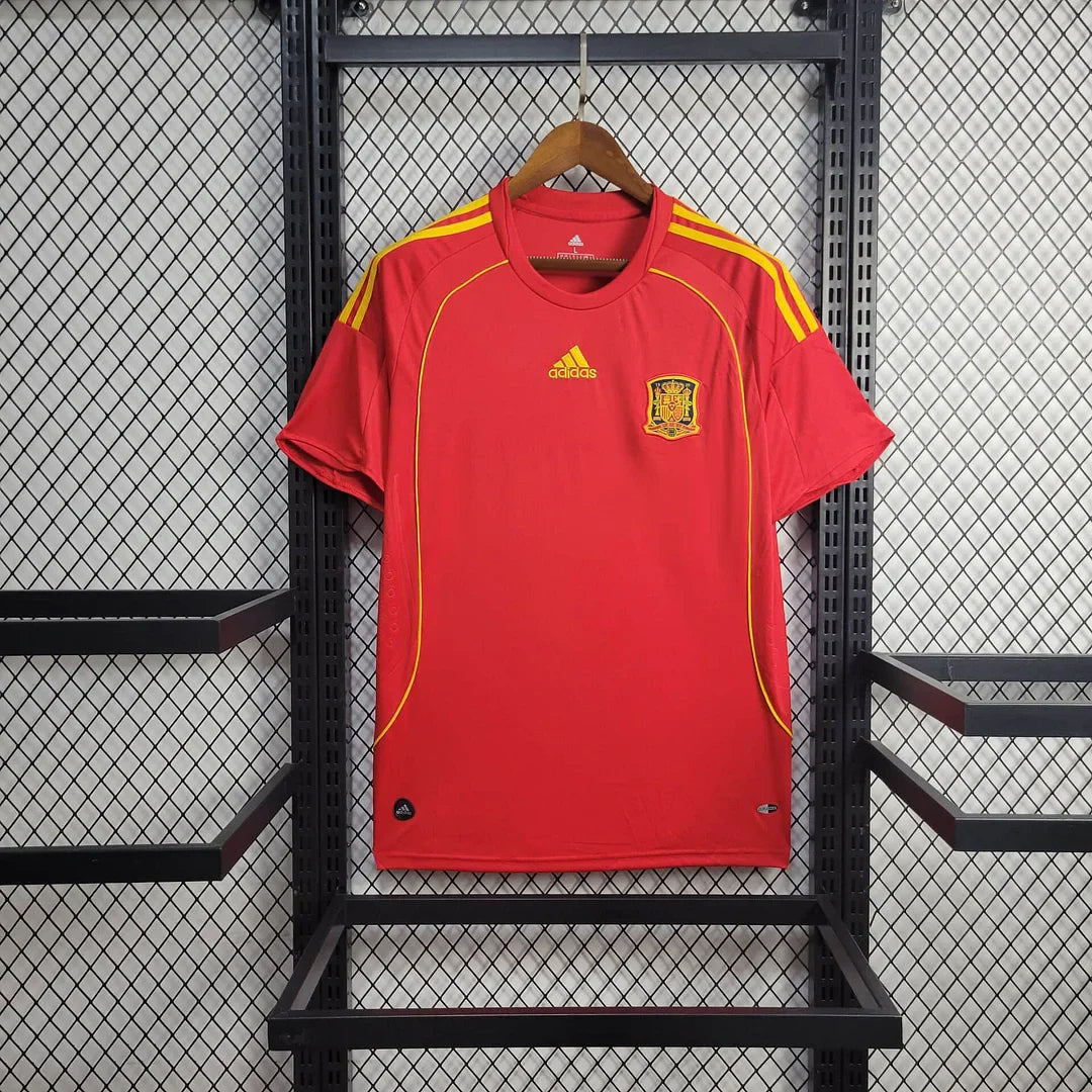 2010 Retro Spain Home Football Shirt 1:1 Thai Quality FTBL4ALL