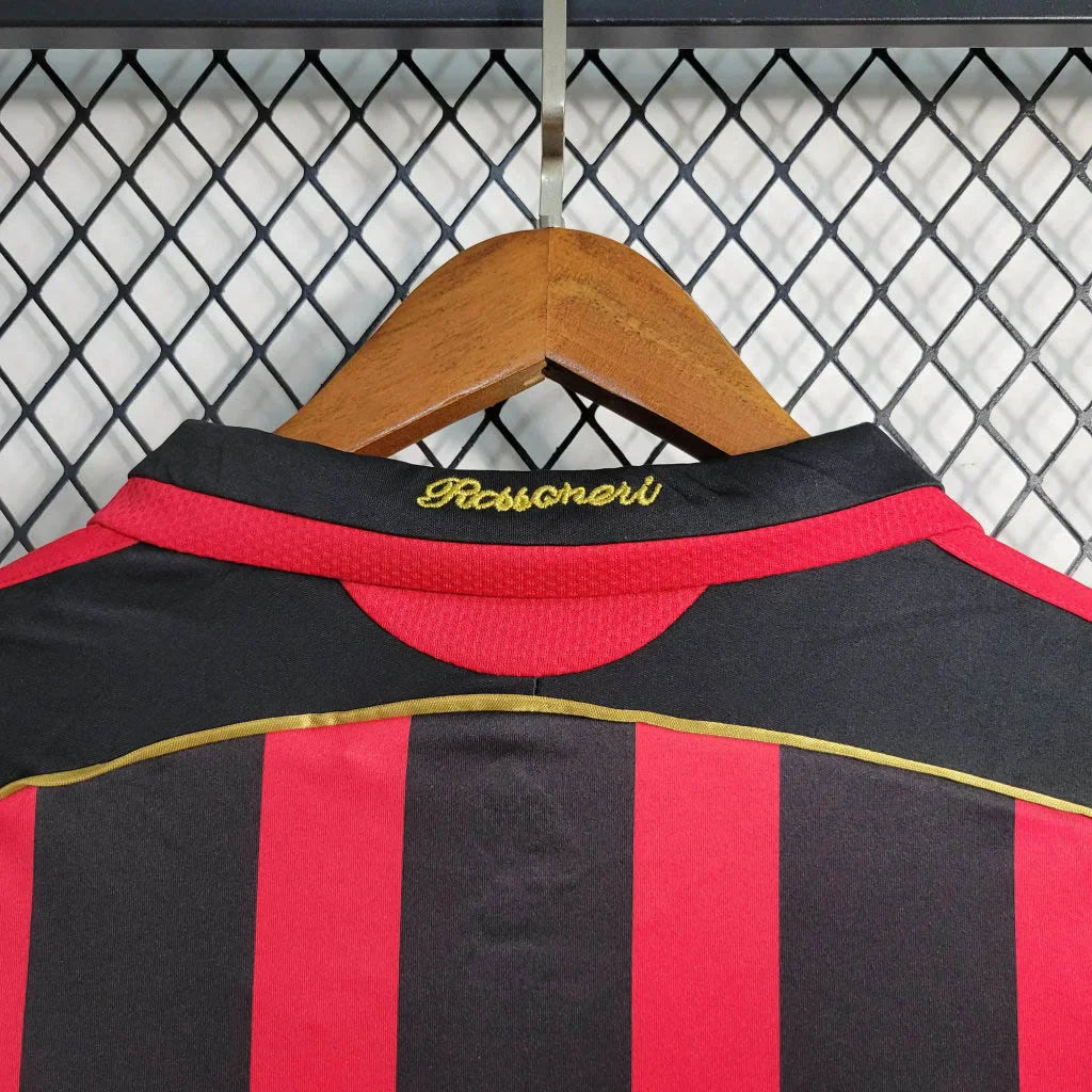 2006/2007 Retro Long Sleeve AC Milan Home Football Shirt 1:1 Thai Quality FTBL4ALL