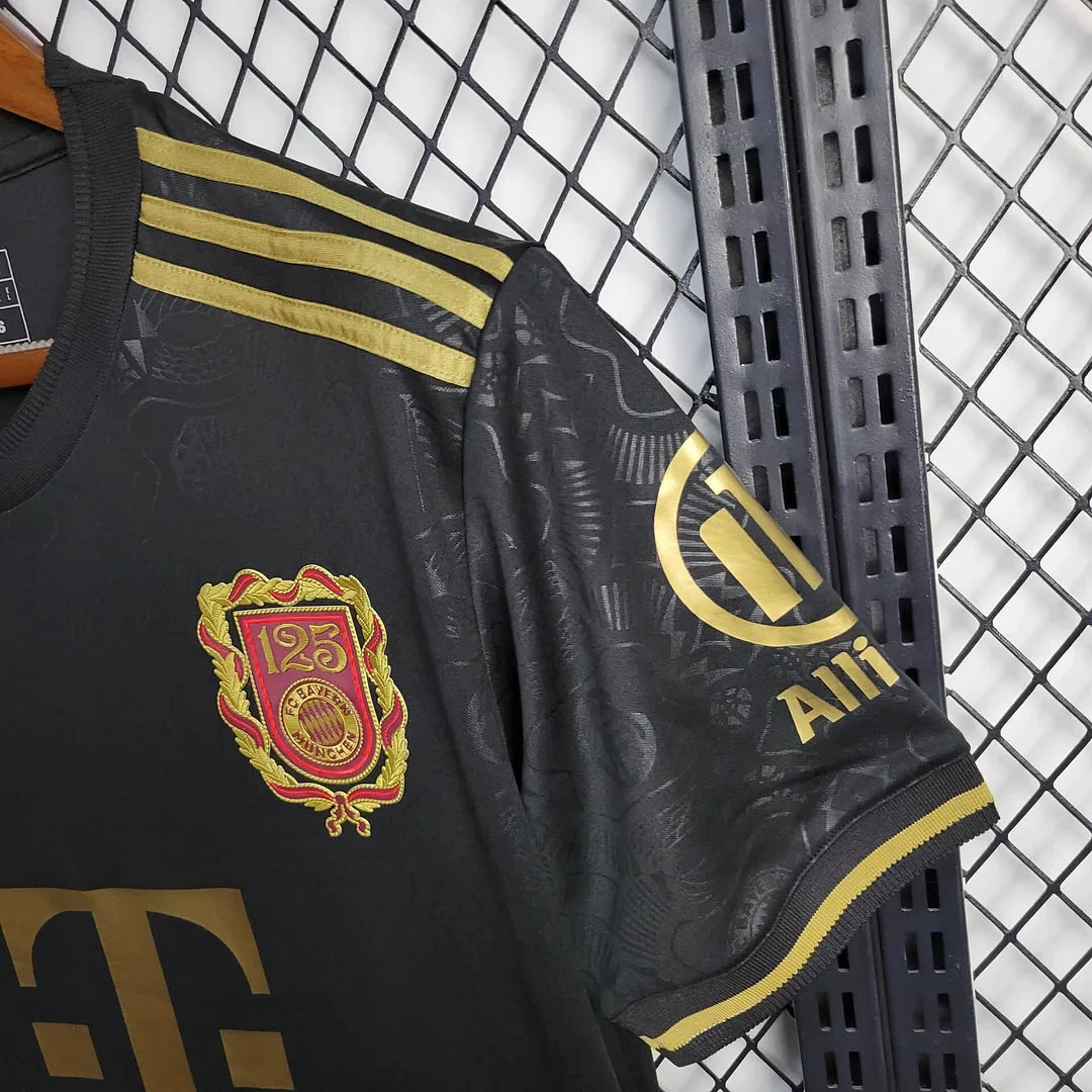 2025/2026 Bayern Munich 125th Anniversary Black Edition Football Shirt FTBL4ALL