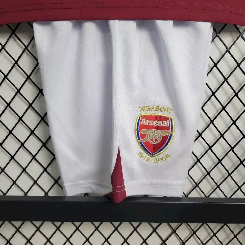 2005/2006 Retro Kids Size Arsenal Home Football Shirt 1:1 Thai Quality FTBL4ALL