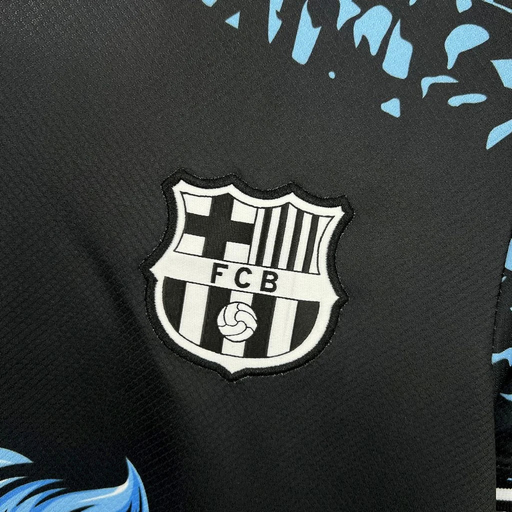 2025 Barcelona Black Lion Special Edition Football Shirt FTBL4ALL