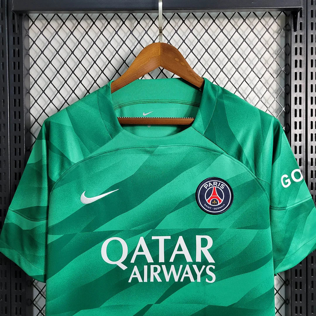 2023/2024 Psg Paris Saint-Germain Goalkeeper Green Football Shirt FTBL4ALL