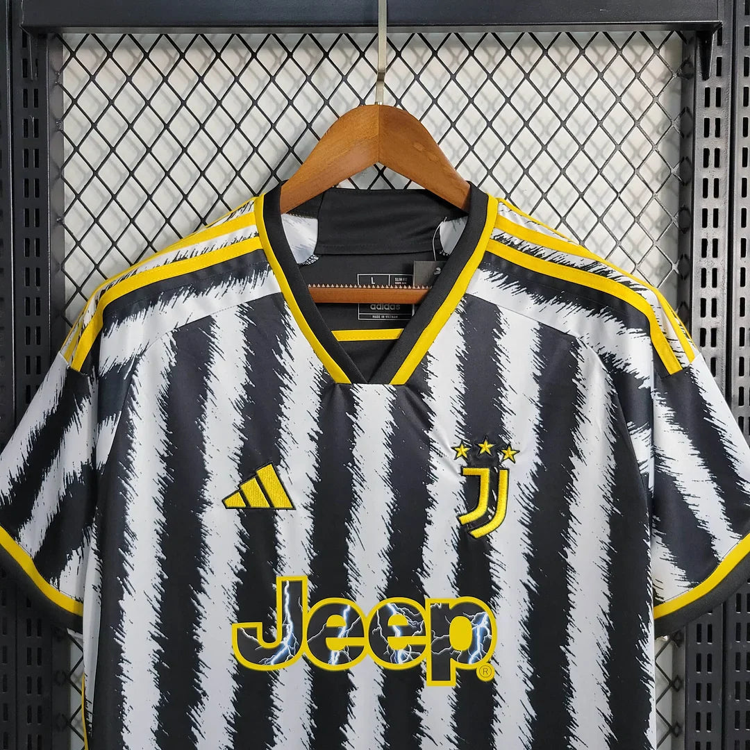 2023/2024 Juventus Home Soccer Jersey 1:1 Thai Quality FTBL4ALL