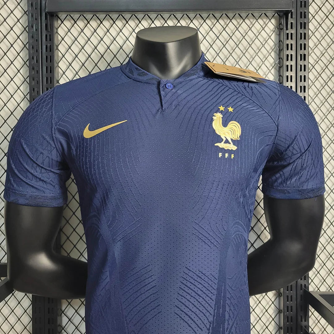 2022 FIFA World Cup France Home Football Shirt - Player Version FTBL4ALL