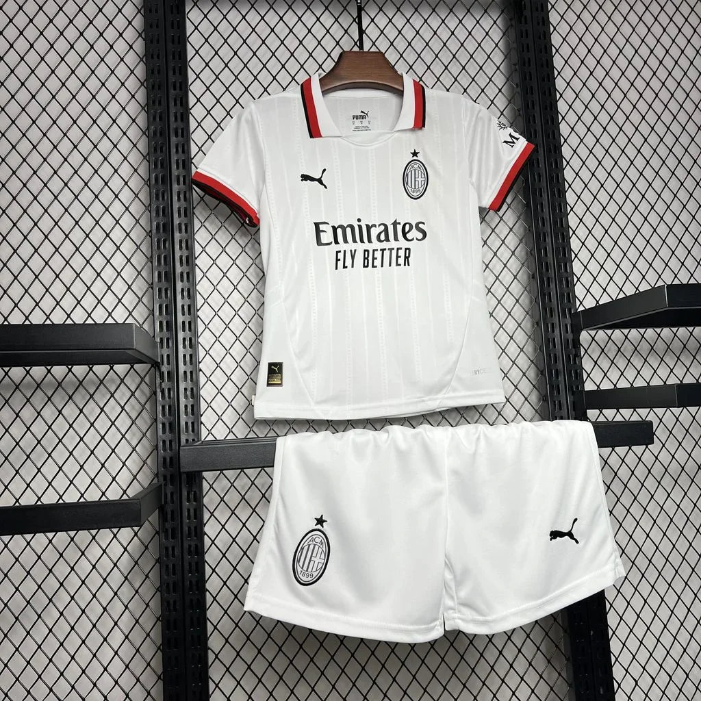 2024/2025 AC Milan Away Football Shirt 1:1 Thai Quality Kids Size FTBL4ALL