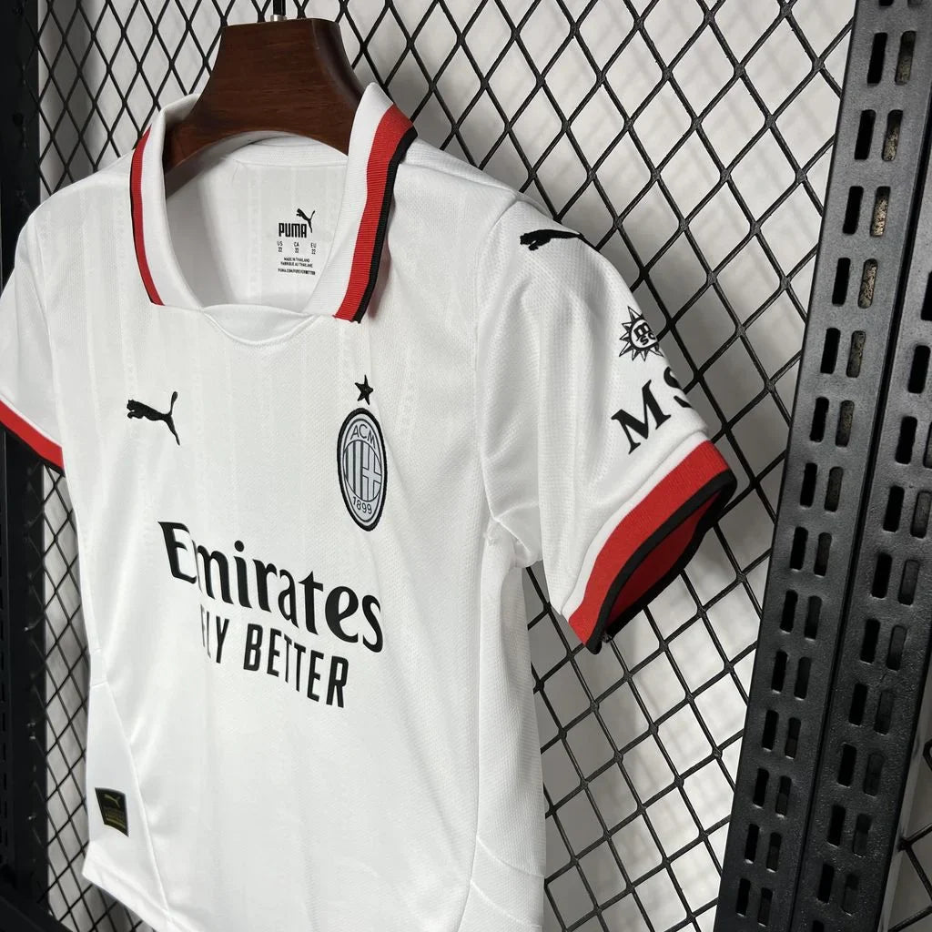 2024/2025 AC Milan Away Football Shirt 1:1 Thai Quality Kids Size FTBL4ALL