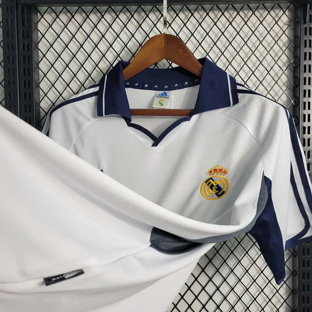 2000/2001 Retro Real Madrid Home Football Shirt 1:1 Thai Quality FTBL4ALL