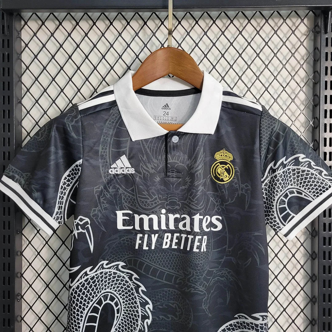 2023/2024 Real Madrid Chinese Dragon Football Shirt Kids Size FTBL4ALL