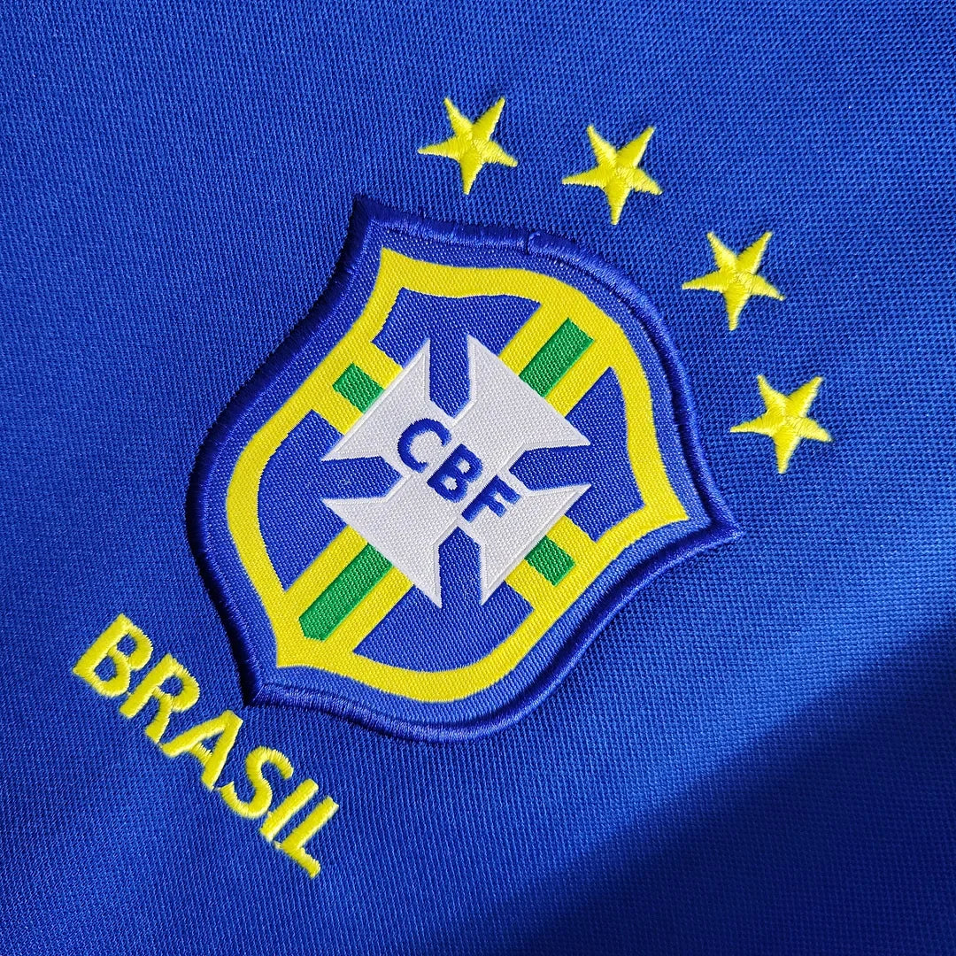 1998 Retro Brazil Soccer Jersey Away FTBL4ALL