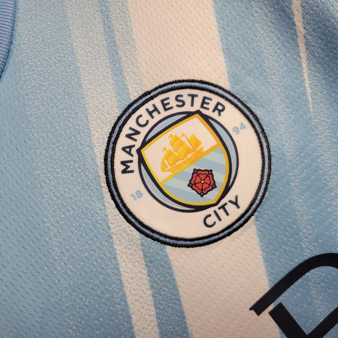 2025/2026 Manchester City Home Football Shirt Kids Size FTBL4ALL