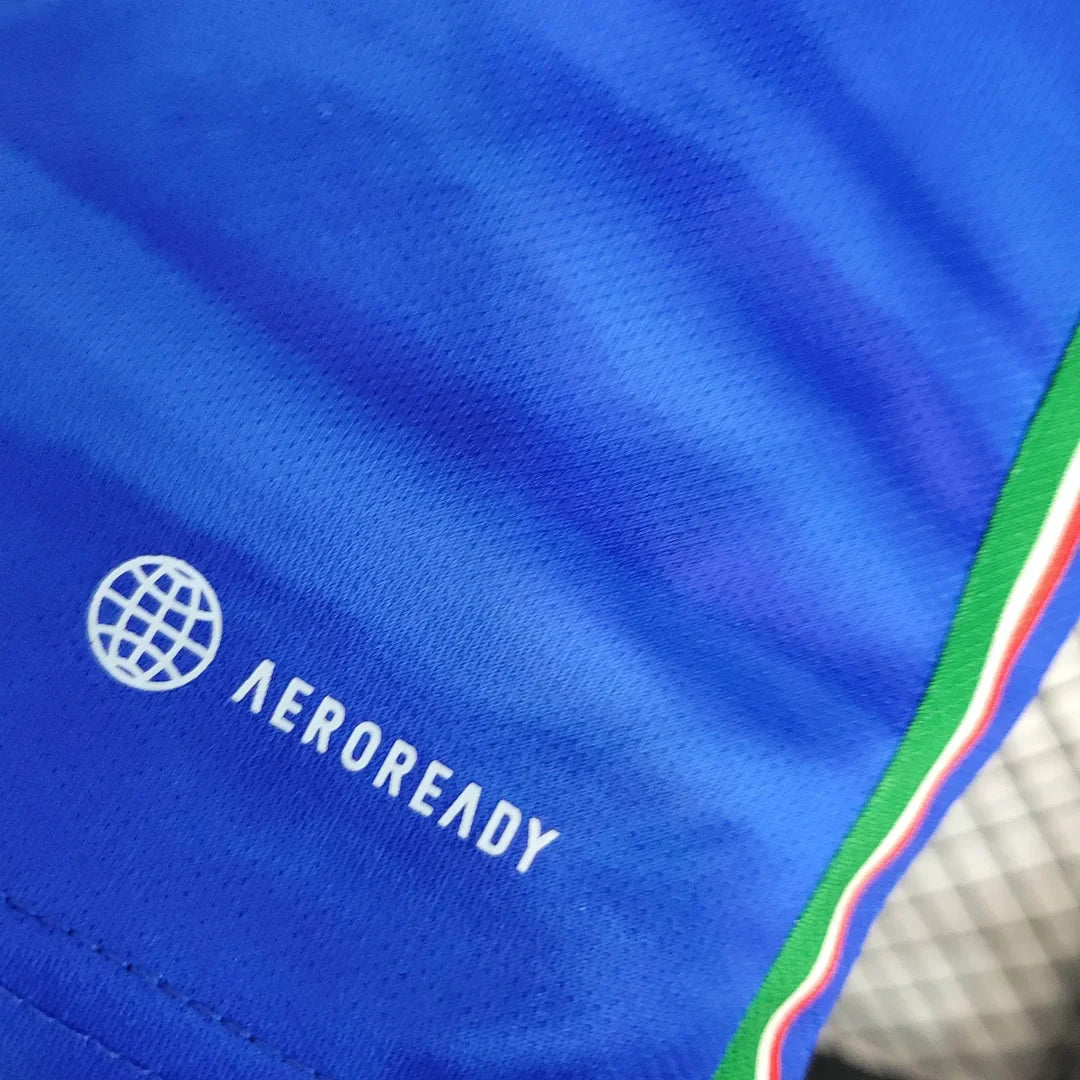 2023 Italy Home Soccer Shirt Kids Size FTBL4ALL