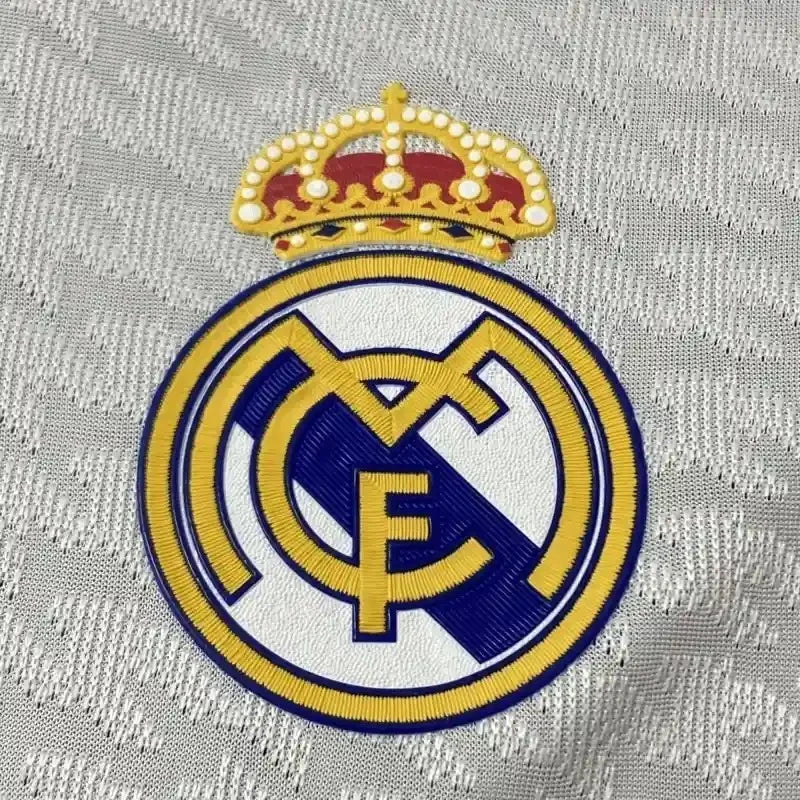 2024/2025 Long Sleeve Real Madrid Home Football Shirt 1:1 Thai Quality FTBL4ALL