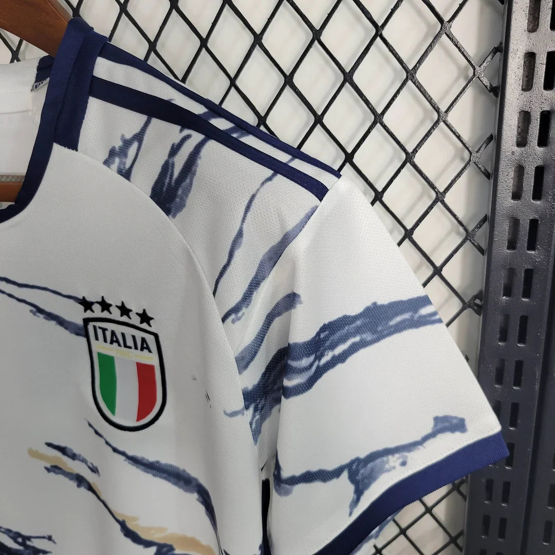 2023 Italy Away Soccer Shirt Kids Size FTBL4ALL
