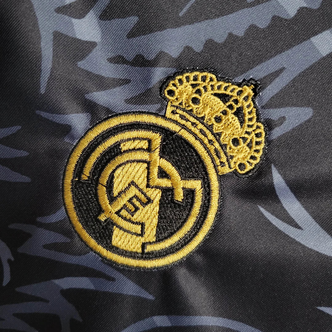 2023/2024 Real Madrid Chinese Dragon Black Football Shirt FTBL4ALL