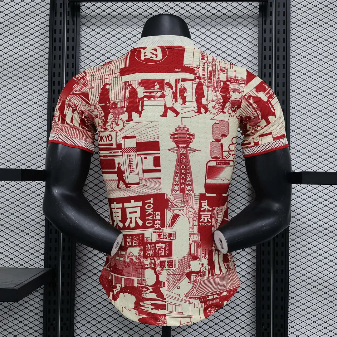 2023 Japan Tokyo Special Edition Red Football Jersey - Player Version FTBL4ALL