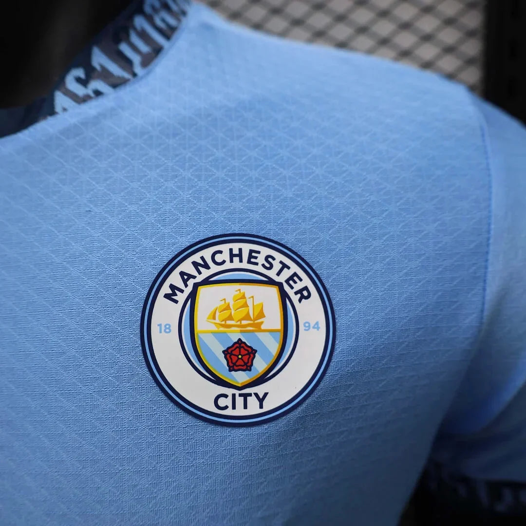 2024/2025 Manchester City Home Football Shirt 1:1 Thai Quality - Player Version FTBL4ALL