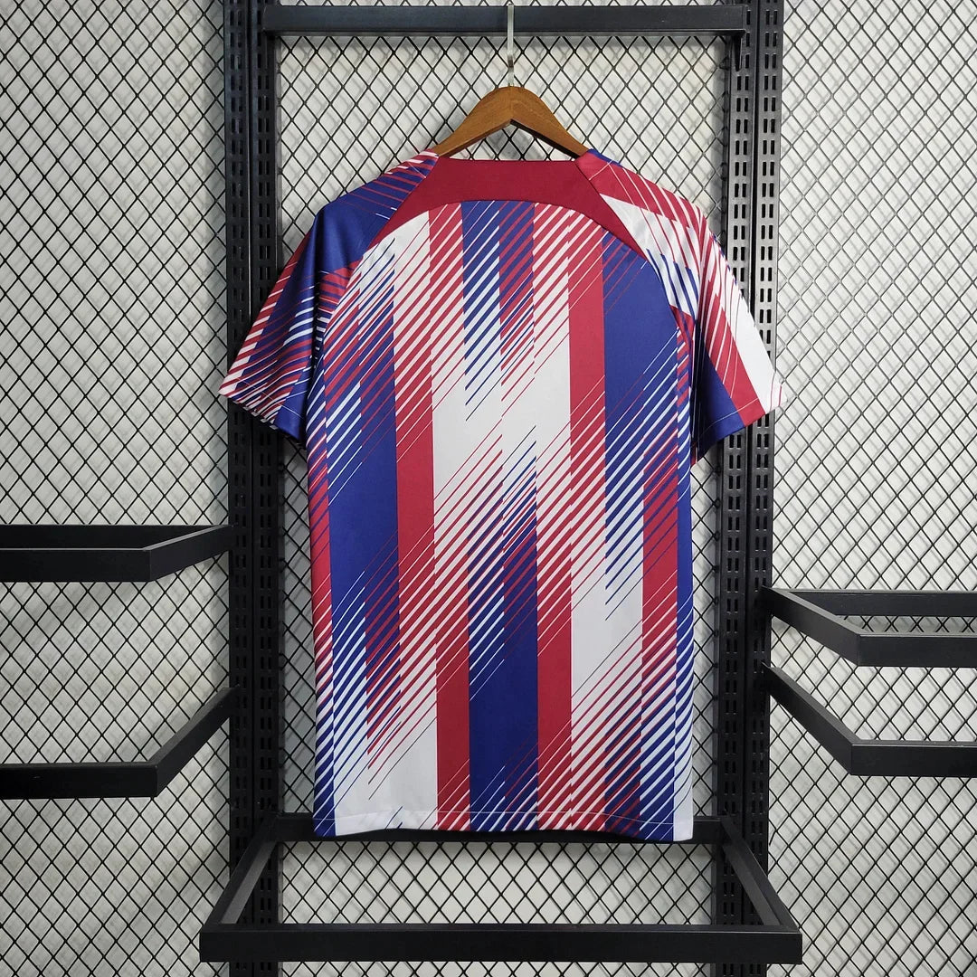 2023/2024 Barcelona Training Wear Red White Blue Jersey FTBL4ALL