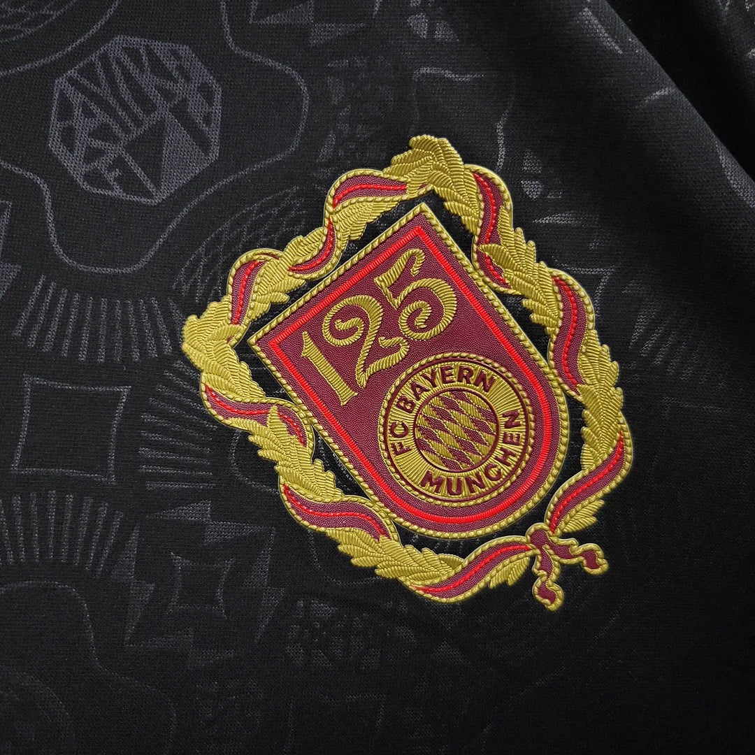 2025/2026 Bayern Munich 125th Anniversary Black Edition Football Shirt FTBL4ALL