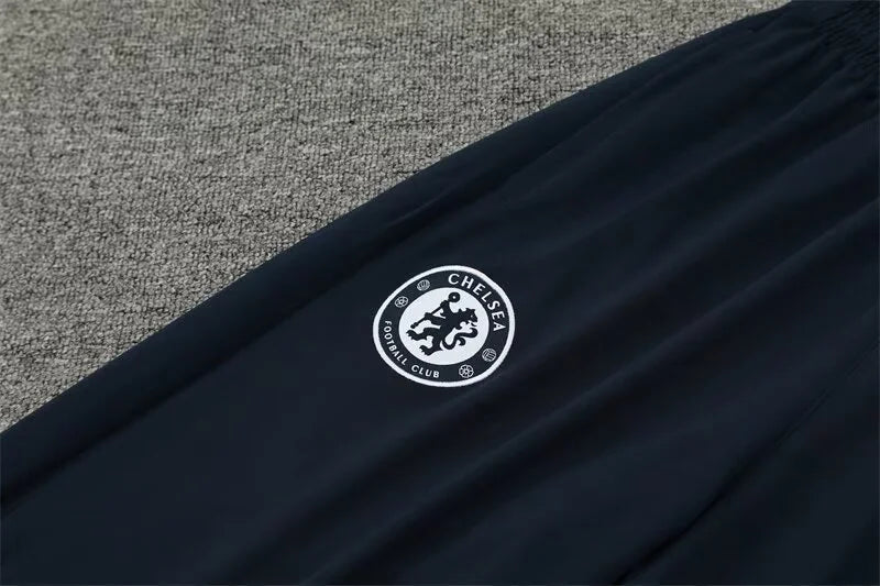 2024/2025 Chelsea Half-Pull Tracksuit Royal Blue FTBL4ALL