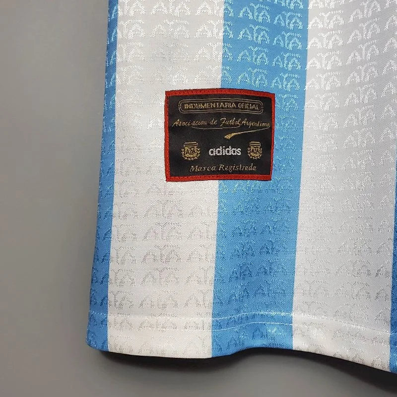 1996 Retro Argentina National Team Home Jersey FTBL4ALL