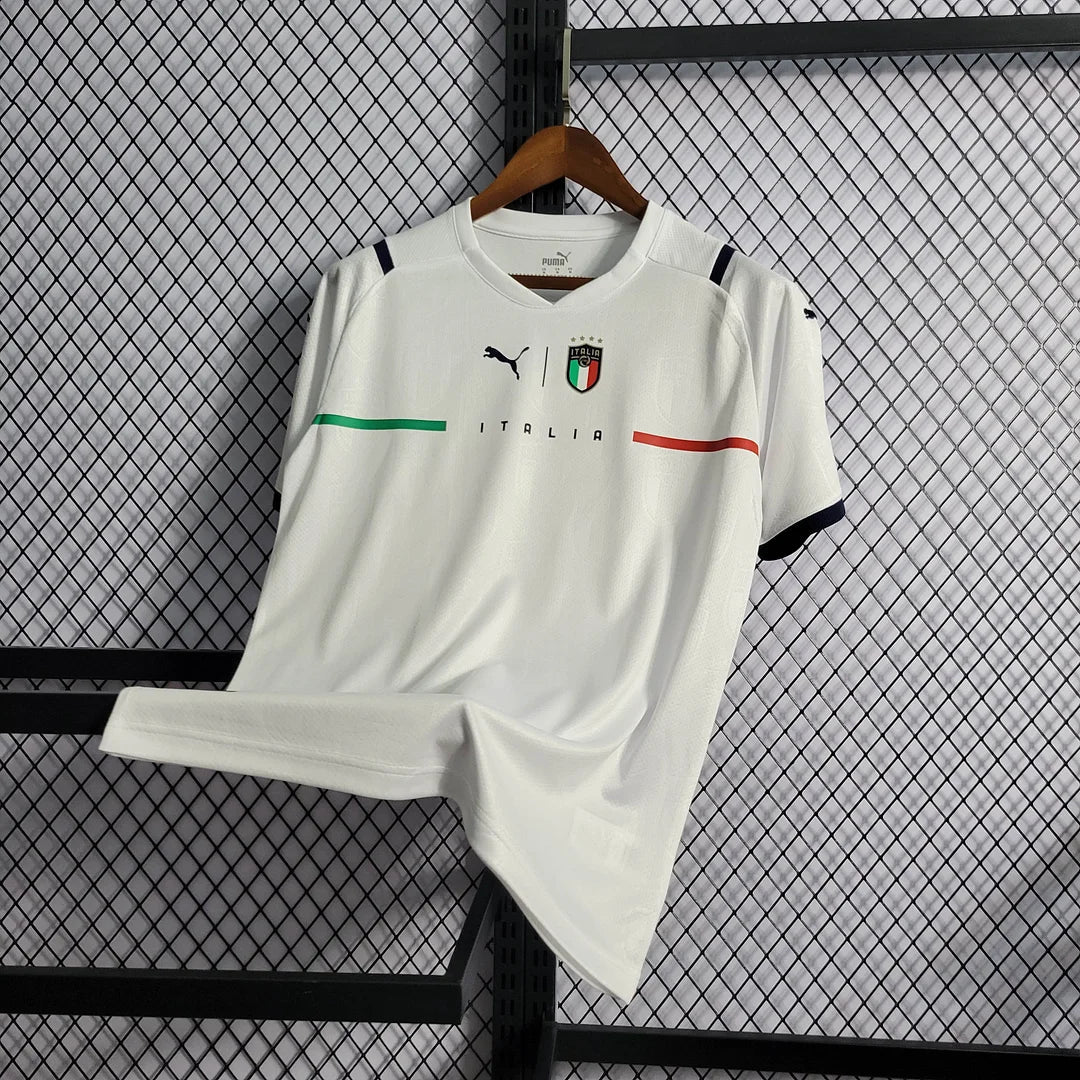 Soccer Shirt Italy 2021 White Away FTBL4ALL