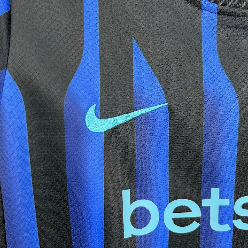 2025/2026 Inter Milan Home Football Shirt Kids Size FTBL4ALL