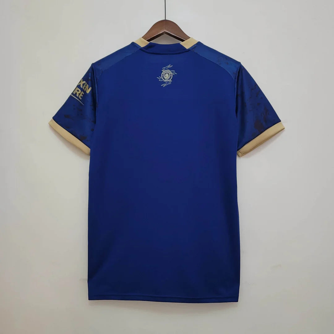 2023 Manchester City Chinese New Year Commemorative Edition Blue Football Shirt 1:1 Thai Quality FTBL4ALL