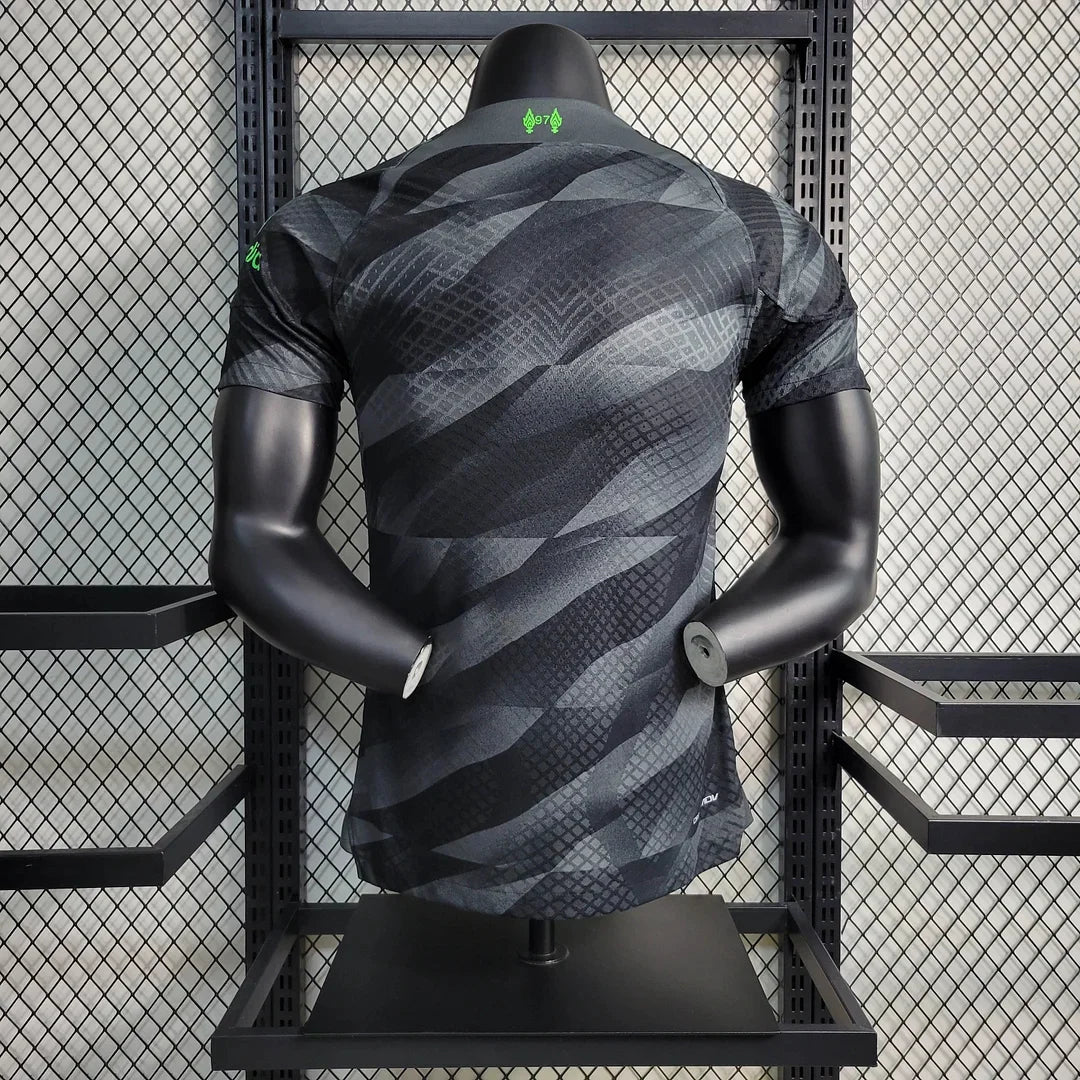 2023/2024 Liverpool Goalkeeper Black Soccer Jersey 1:1 Thai Quality - Player Version FTBL4ALL