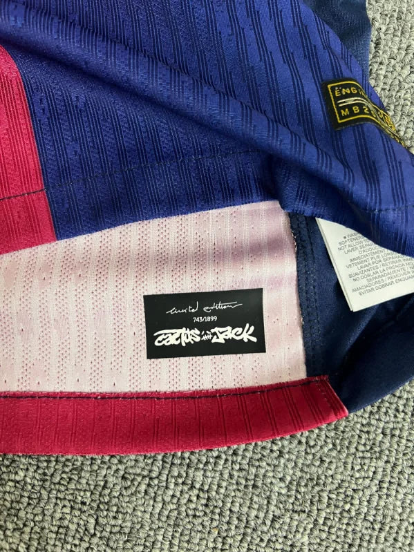 Barcelona x Travis Scott Edition 24/25 Player Version Football Jersey FTBL4ALL