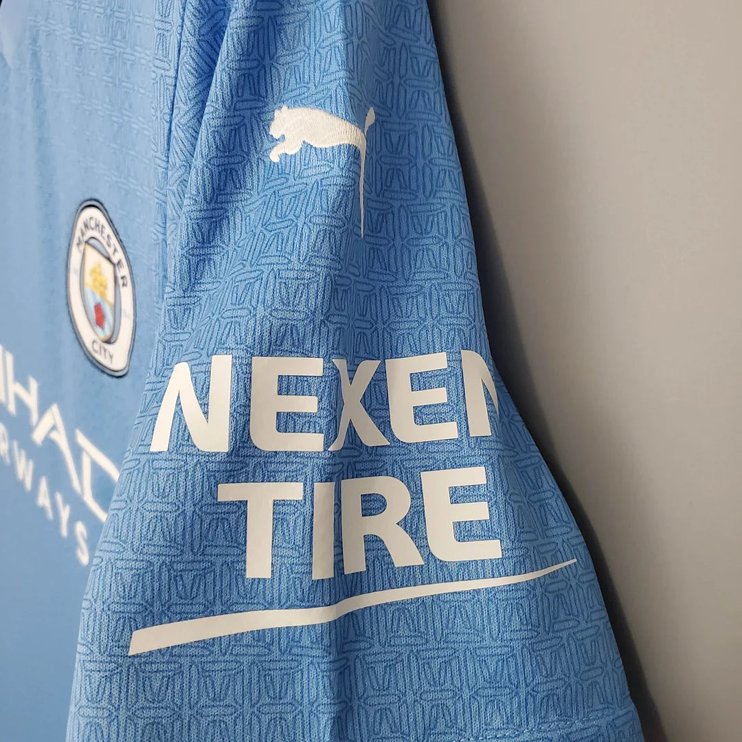 Manchester City Football Shirt 2021/2022 Retro 1:1 Thai Quality Home FTBL4ALL