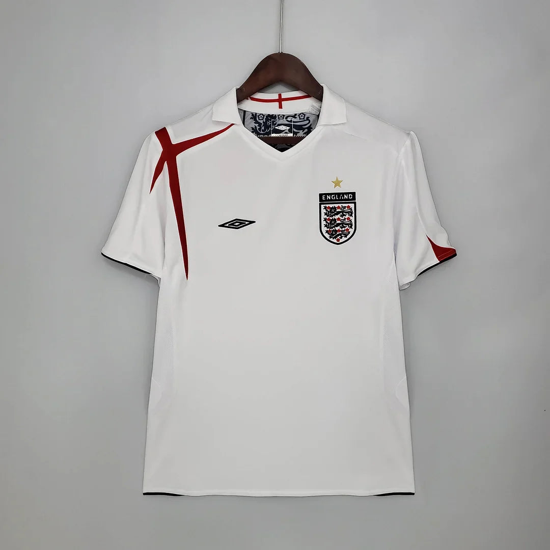 2006 Retro England Home Soccer Jersey FTBL4ALL