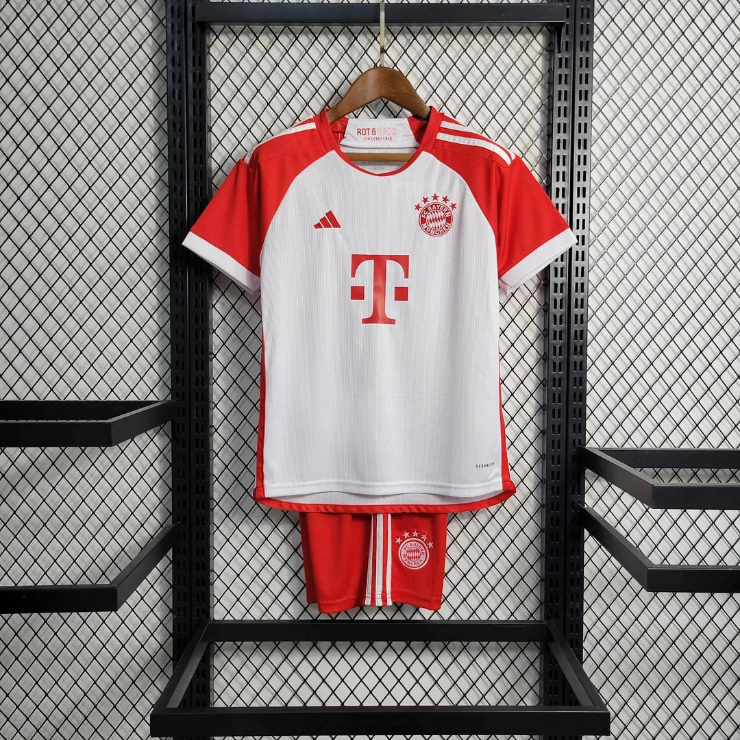 2023/2024 Kids Size Bayern Munich Home Football Jersey 1:1 Thai Quality FTBL4ALL