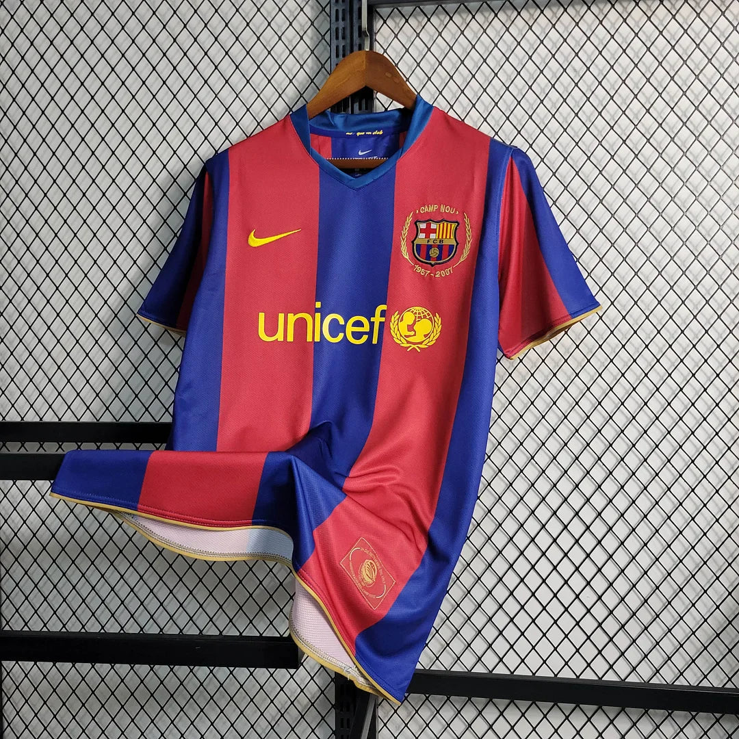 2007/2008 Retro Barcelona Home Football Shirt 1:1 Thai Quality FTBL4ALL