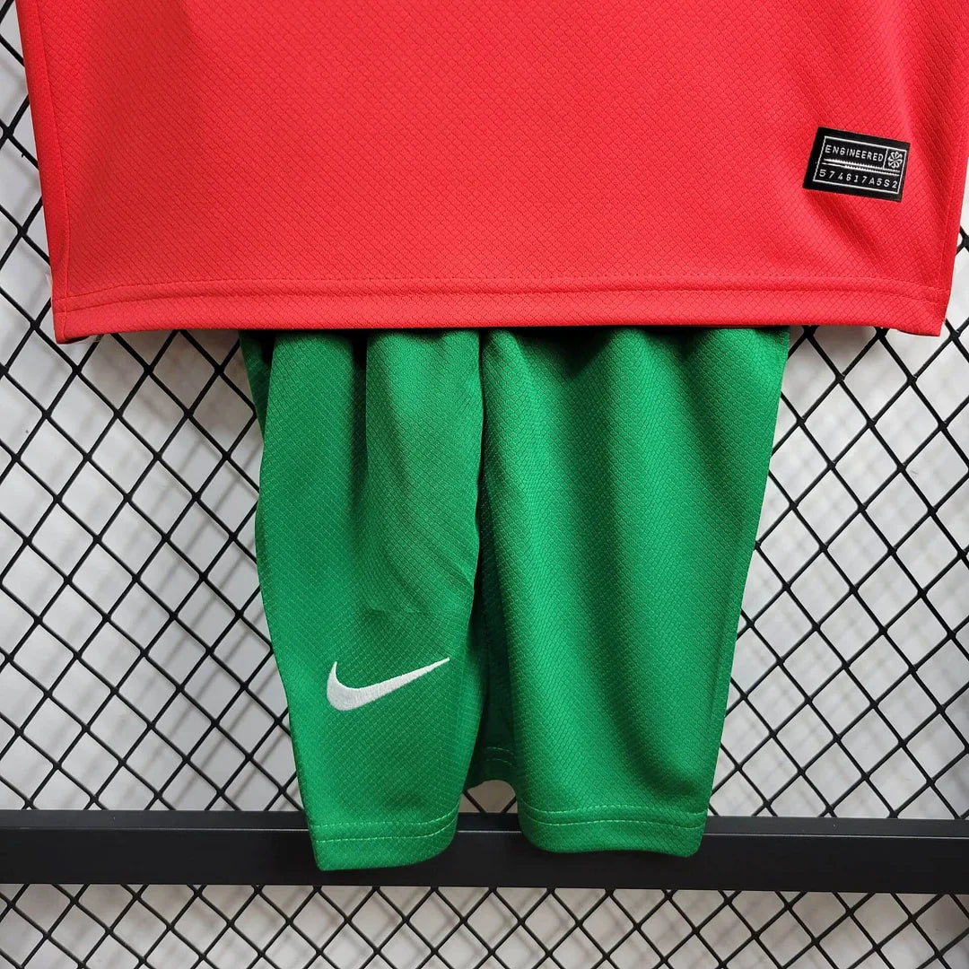 2024 Portugal Home Football Shirt Kids Size 1:1 Thai Quality FTBL4ALL
