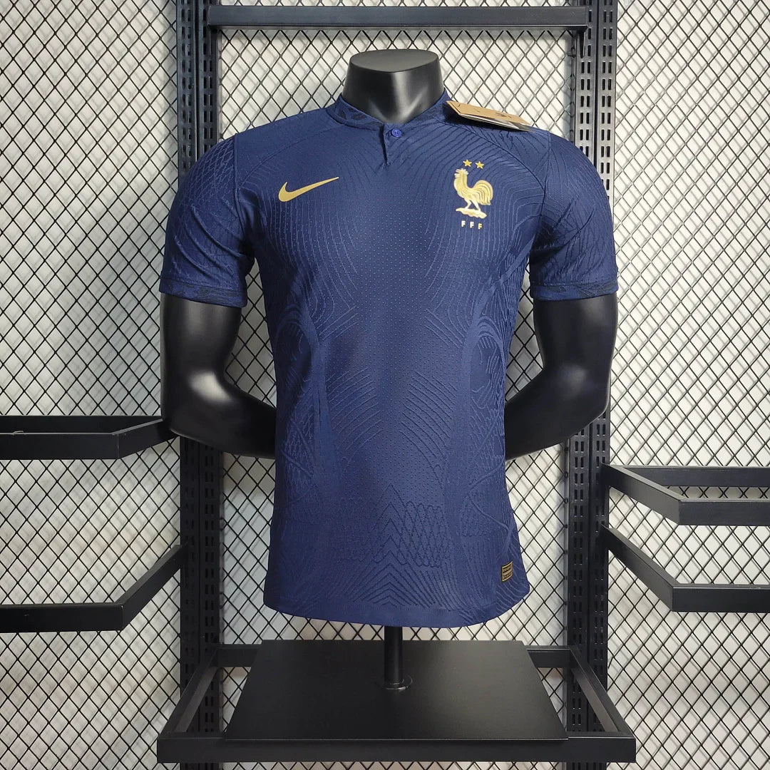 2022 FIFA World Cup France Home Football Shirt - Player Version FTBL4ALL
