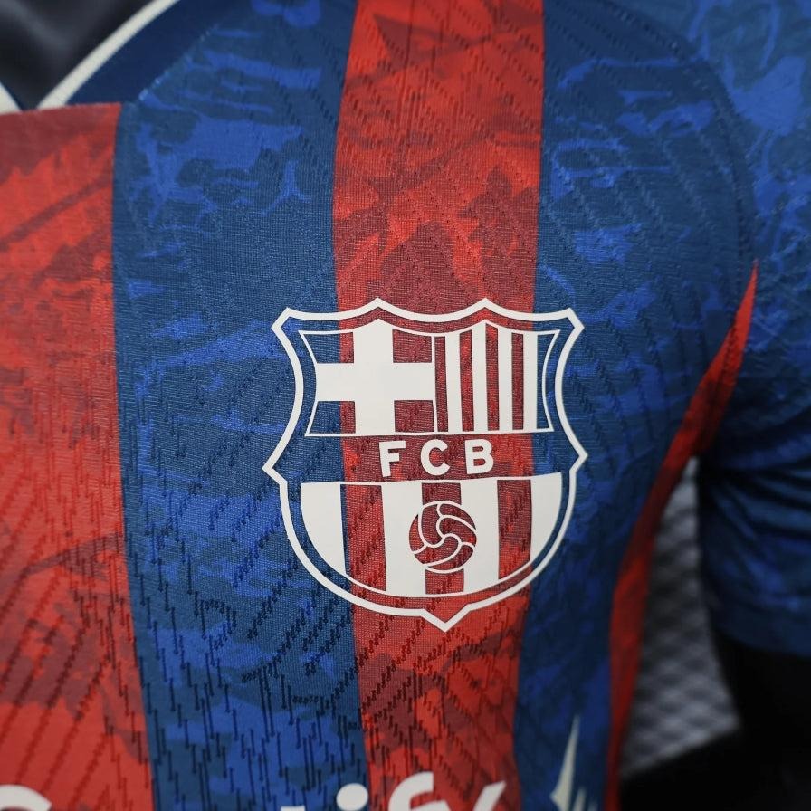 Barcelona 2024/2025 Player Version Jersey (Runs Small – Order One Size Larger) Thronor