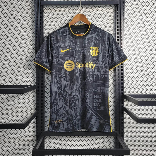2023/2024 Barcelona Special Edition Black Football Shirt 1:1 Thai Quality FTBL4ALL