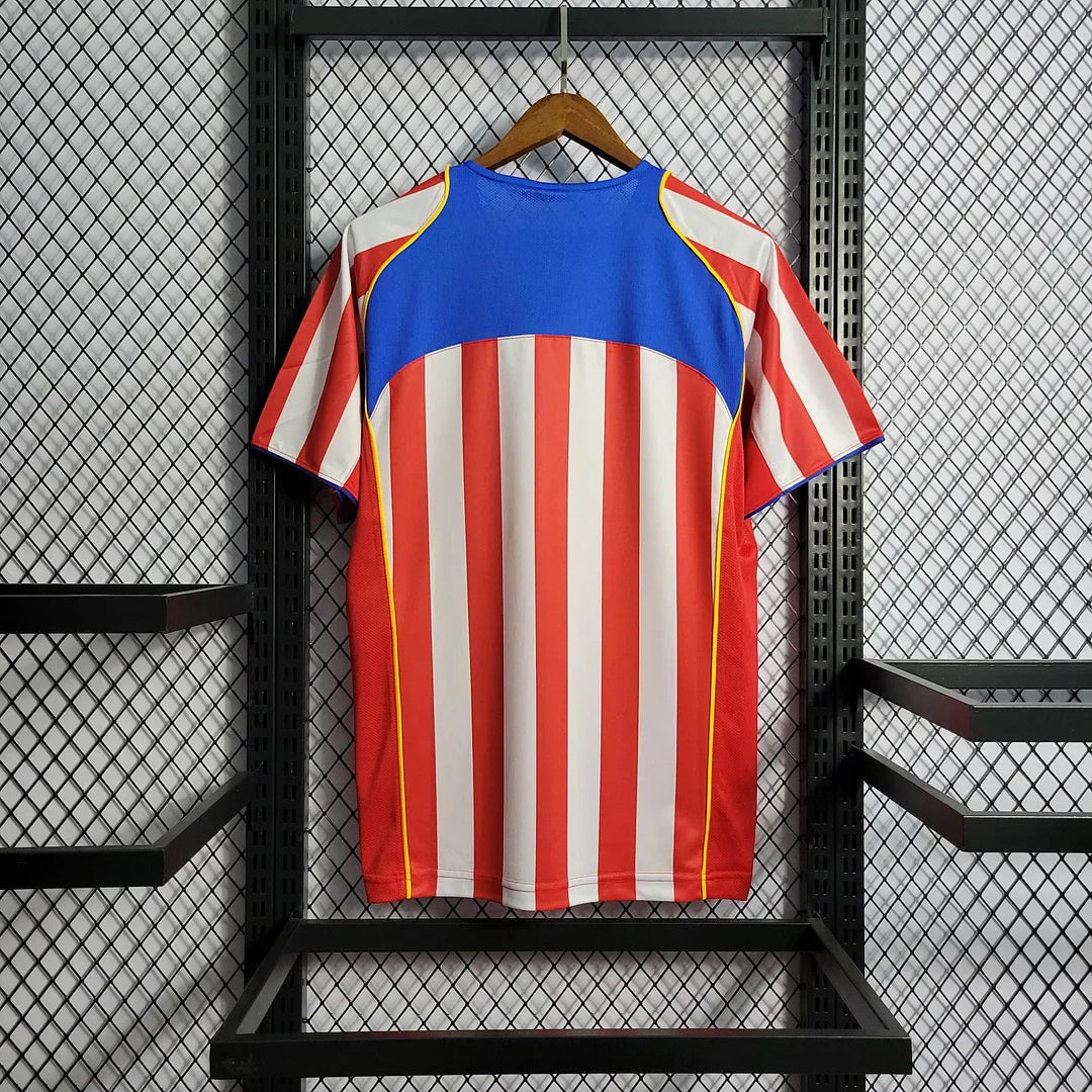 2004/2005 Retro Atletico Madrid Home Soccer Jersey 1:1 Thai Quality FTBL4ALL
