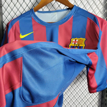 2005/2006 Retro Barcelona Home Football Shirt UEFA Champions League 1:1 Thai Quality FTBL4ALL