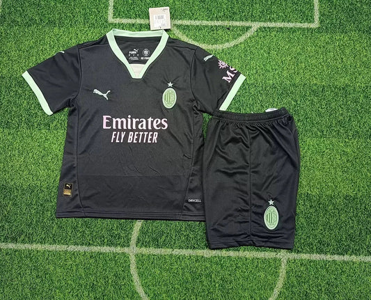 2024/2025 AC Milan Third Away Football Shirt 1:1 Thai Quality Kids Size FTBL4ALL