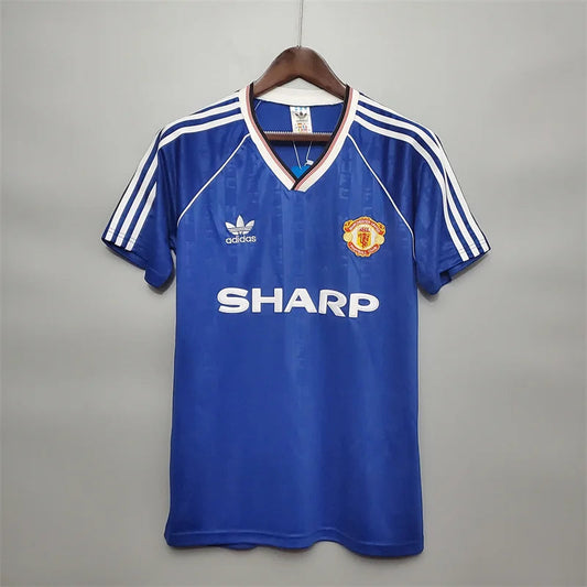 1988/1990 Retro Manchester United Third Away Football Shirt 1:1 Thai Quality FTBL4ALL