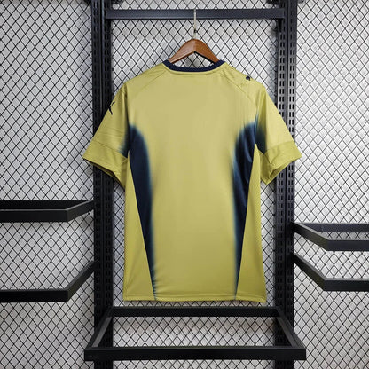 2006 Retro Italy Goalkeeper Gold Soccer Shirt FTBL4ALL