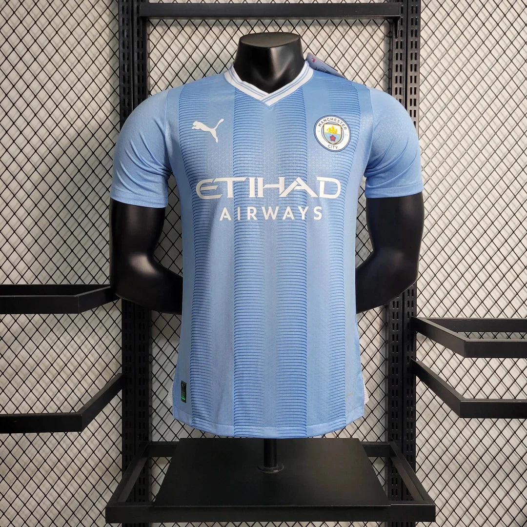 2023/2024 Manchester City Home Football Shirt 1:1 Thai Quality - Player Version FTBL4ALL