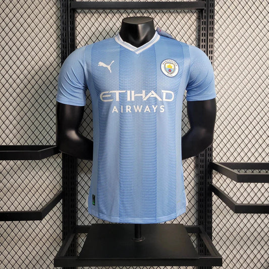 2023/2024 Manchester City Home Football Shirt 1:1 Thai Quality - Player Version FTBL4ALL