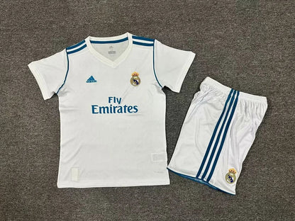 2017/2018 Retro Kids Size Real Madrid Home Football Shirt FTBL4ALL