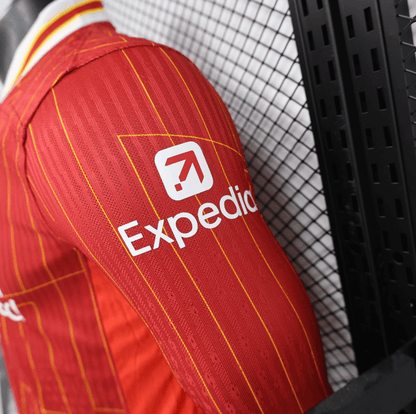 2024/2025 Long Sleeve Player Version Liverpool Home Football Shirt 1:1 Thai Quality FTBL4ALL