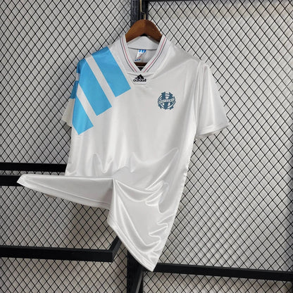 1992/1993 Retro Olympique de Marseille Home Football Shirt 1:1 Thai Quality FTBL4ALL