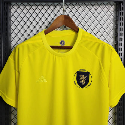 2023 Scotland Goalkeeper Yellow Football Shirt FTBL4ALL
