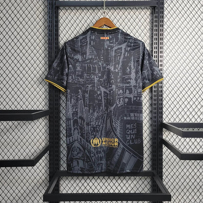 2023/2024 Barcelona Special Edition Black Football Shirt 1:1 Thai Quality FTBL4ALL